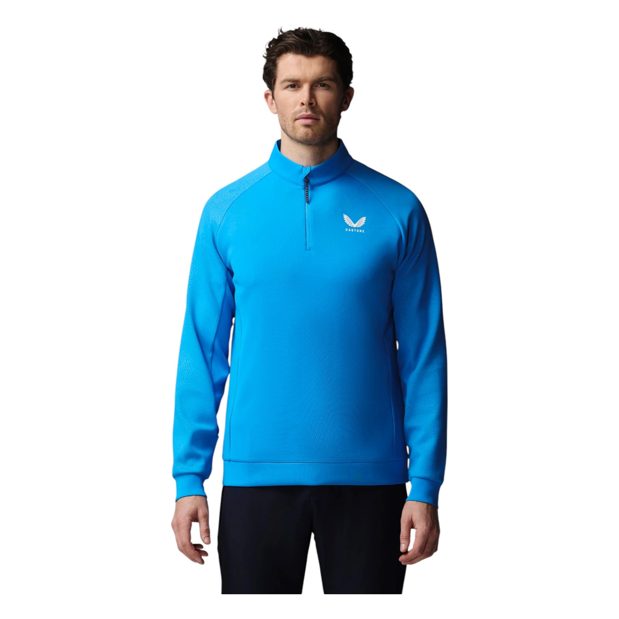 Castore Debossed 1/4 Zip Golf Mid Layer MLM00065CAS