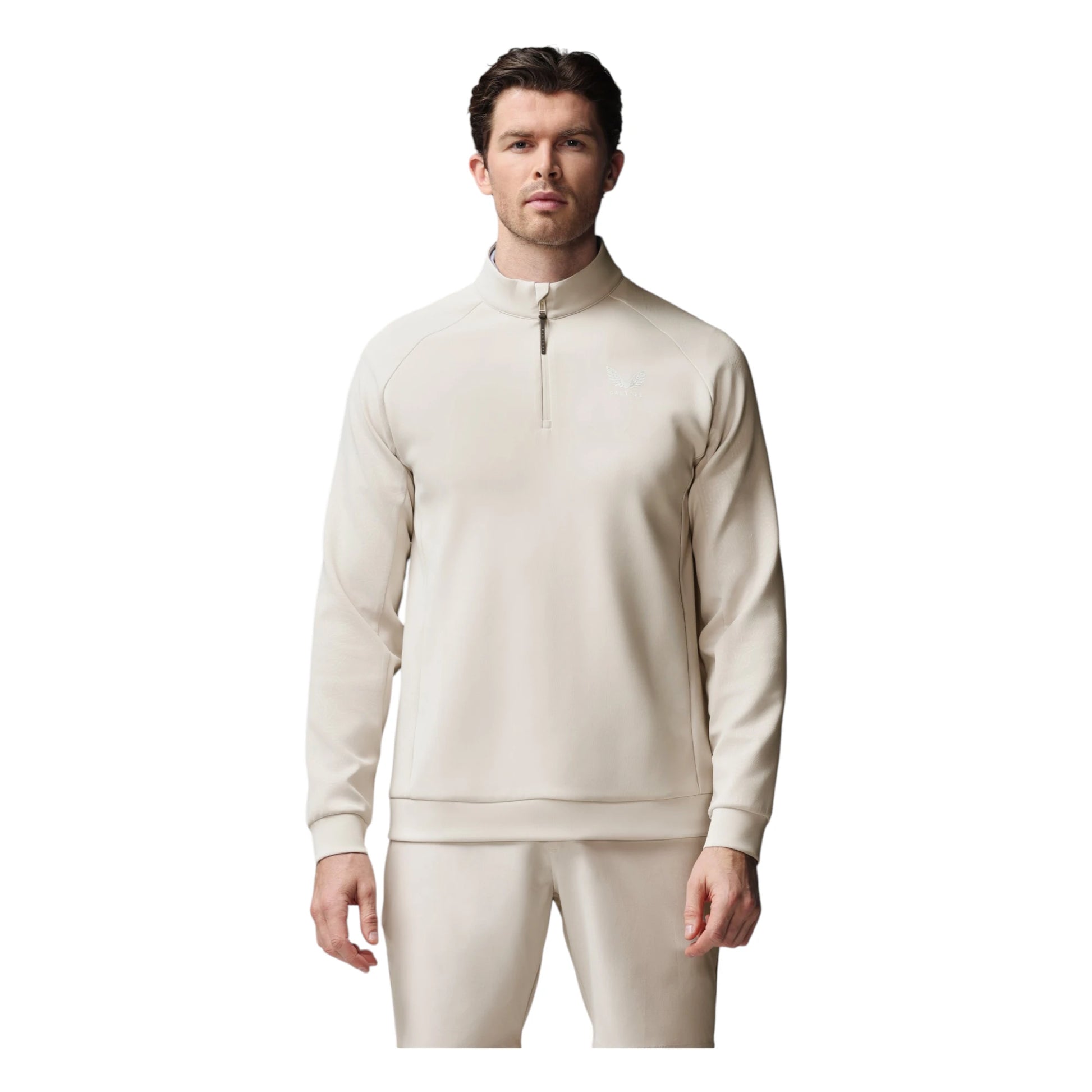 Castore Debossed 1/4 Zip Golf Mid Layer MLM00065CAS