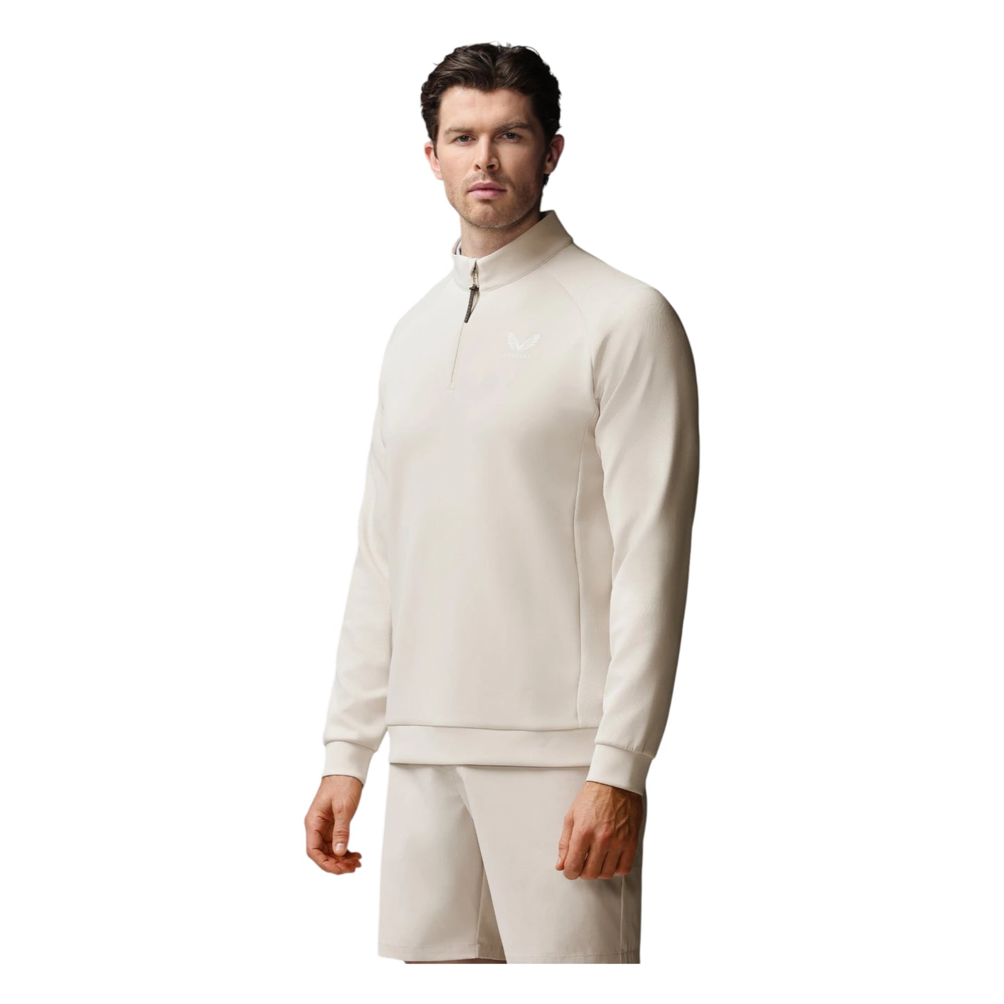 Castore Debossed 1/4 Zip Golf Mid Layer MLM00065CAS