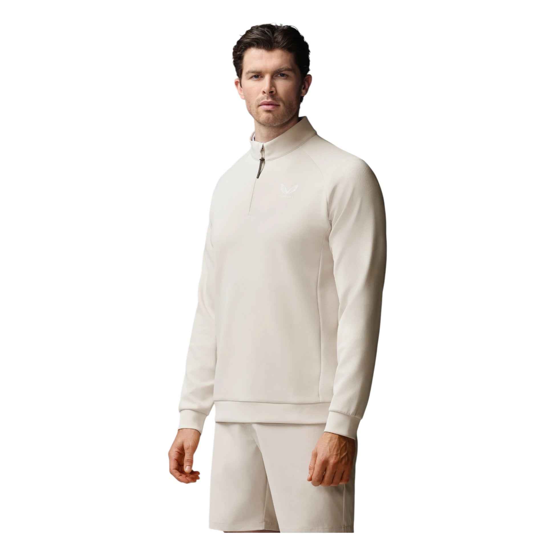Castore Debossed 1/4 Zip Golf Mid Layer MLM00065CAS