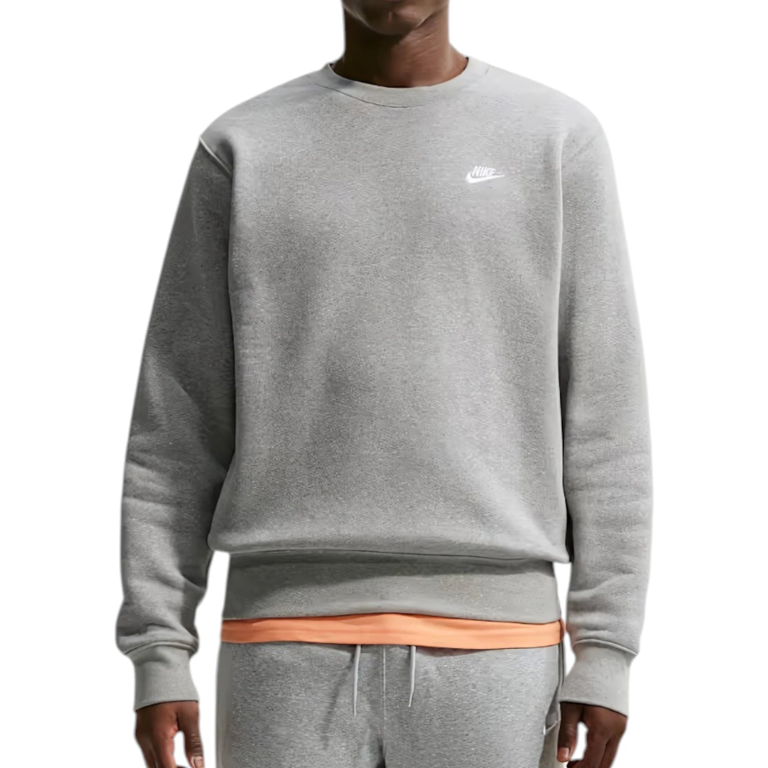 Nike Club Fleece Crew Neck Golf Mid Layer FN3886