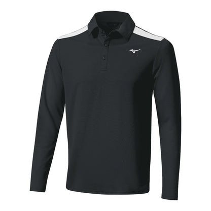 Mizuno Elite Long Sleeve Golf Polo Shirt 52GAA503