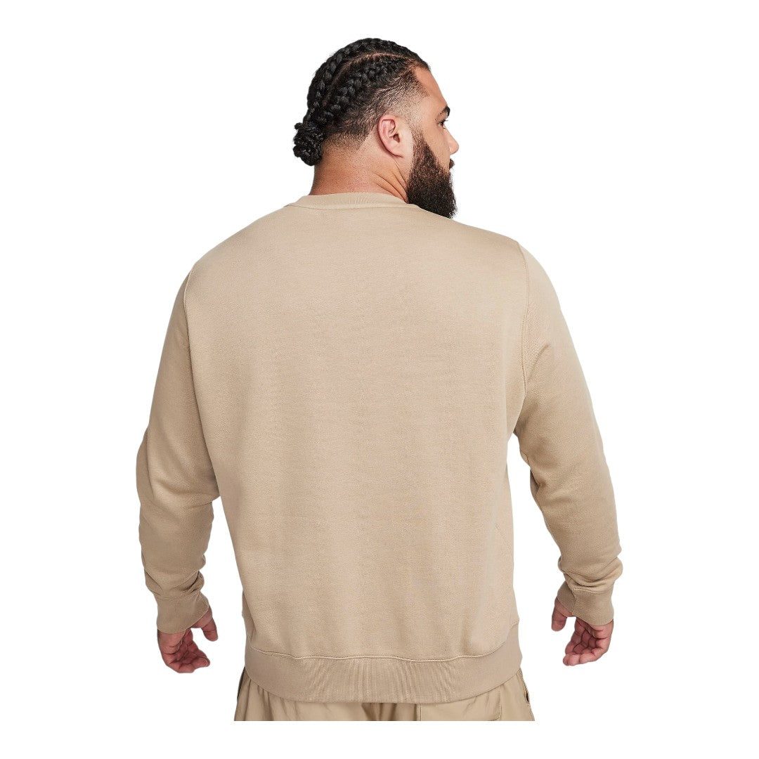tan nike crew neck