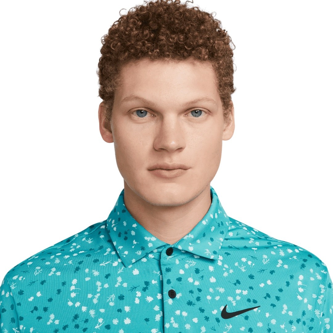 Nike DRI-FIT Tour Floral Golf Shirt DX6089