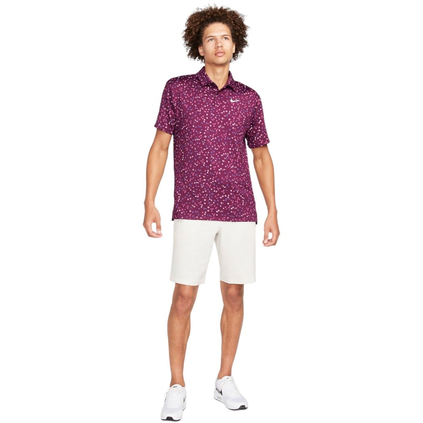 Nike DRI-FIT Tour Floral Golf Shirt DX6089