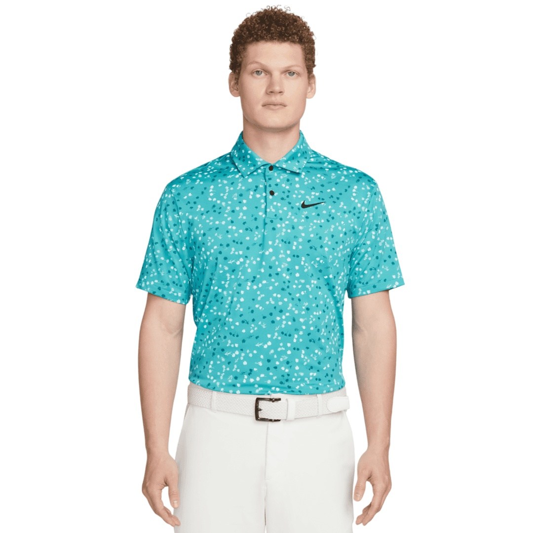 Nike DRI-FIT Tour Floral Golf Shirt DX6089