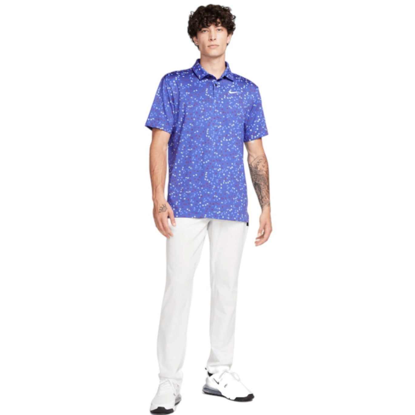Nike DRI-FIT Tour Floral Golf Shirt DX6089