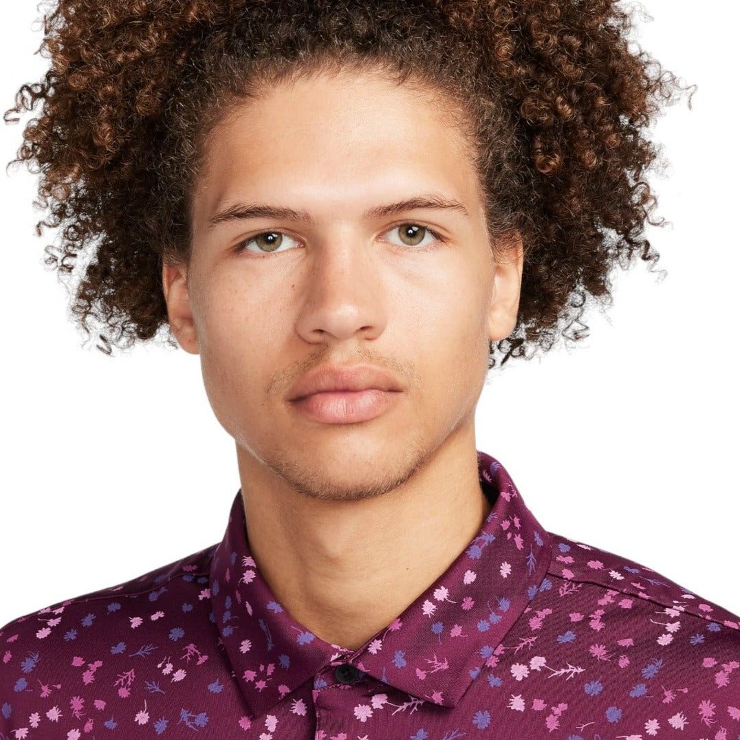 Nike DRI-FIT Tour Floral Golf Shirt DX6089