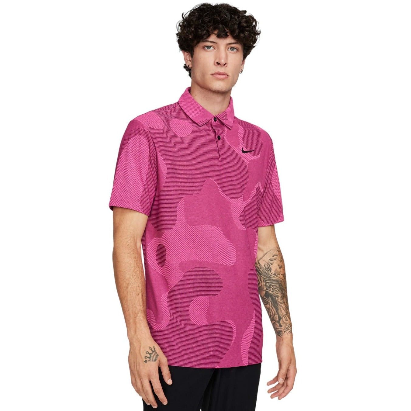 Nike Dri-Fit ADV Tour Camo Golf Shirt DR5312