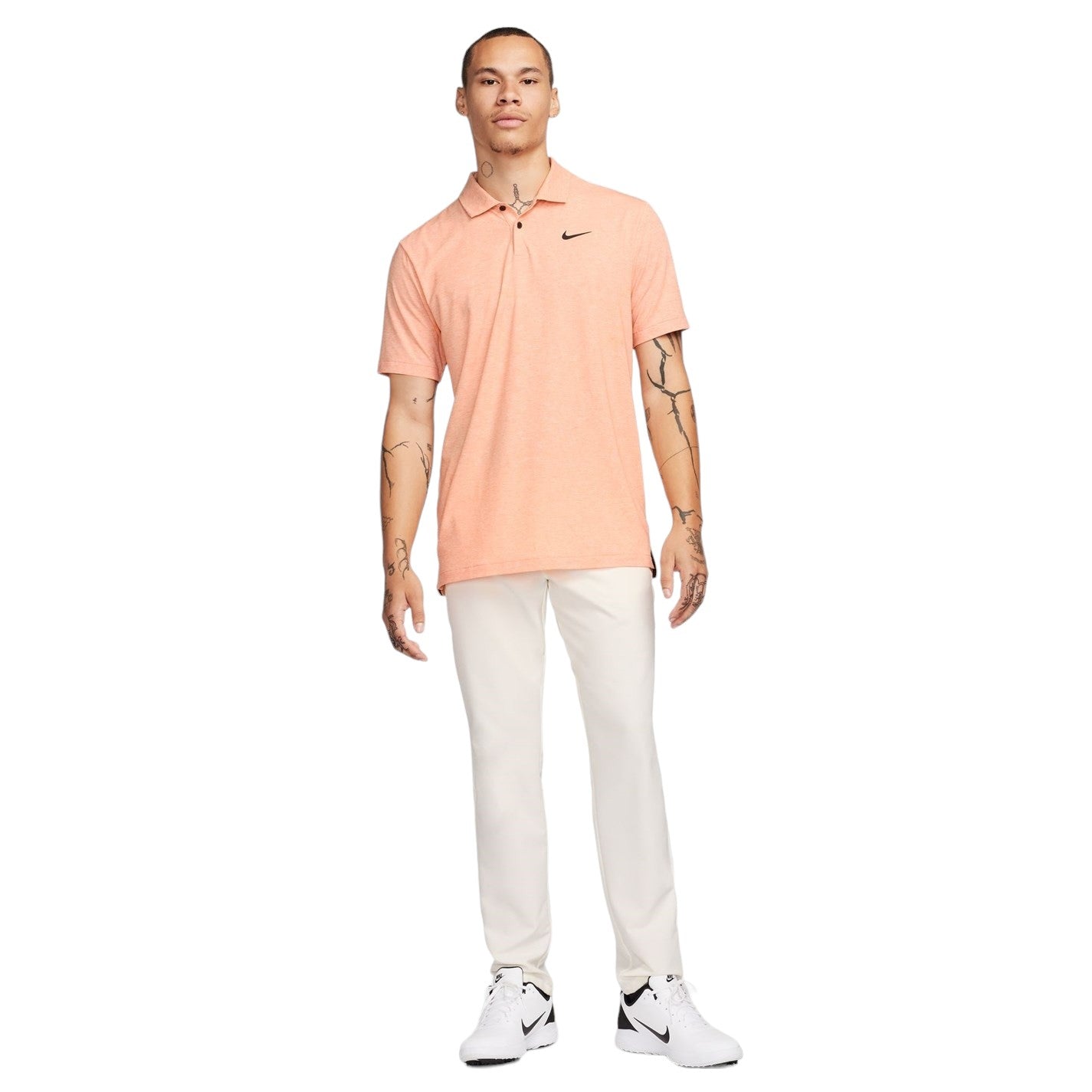 Nike Dri-Fit Tour Heather Golf Polo Shirt DV3123