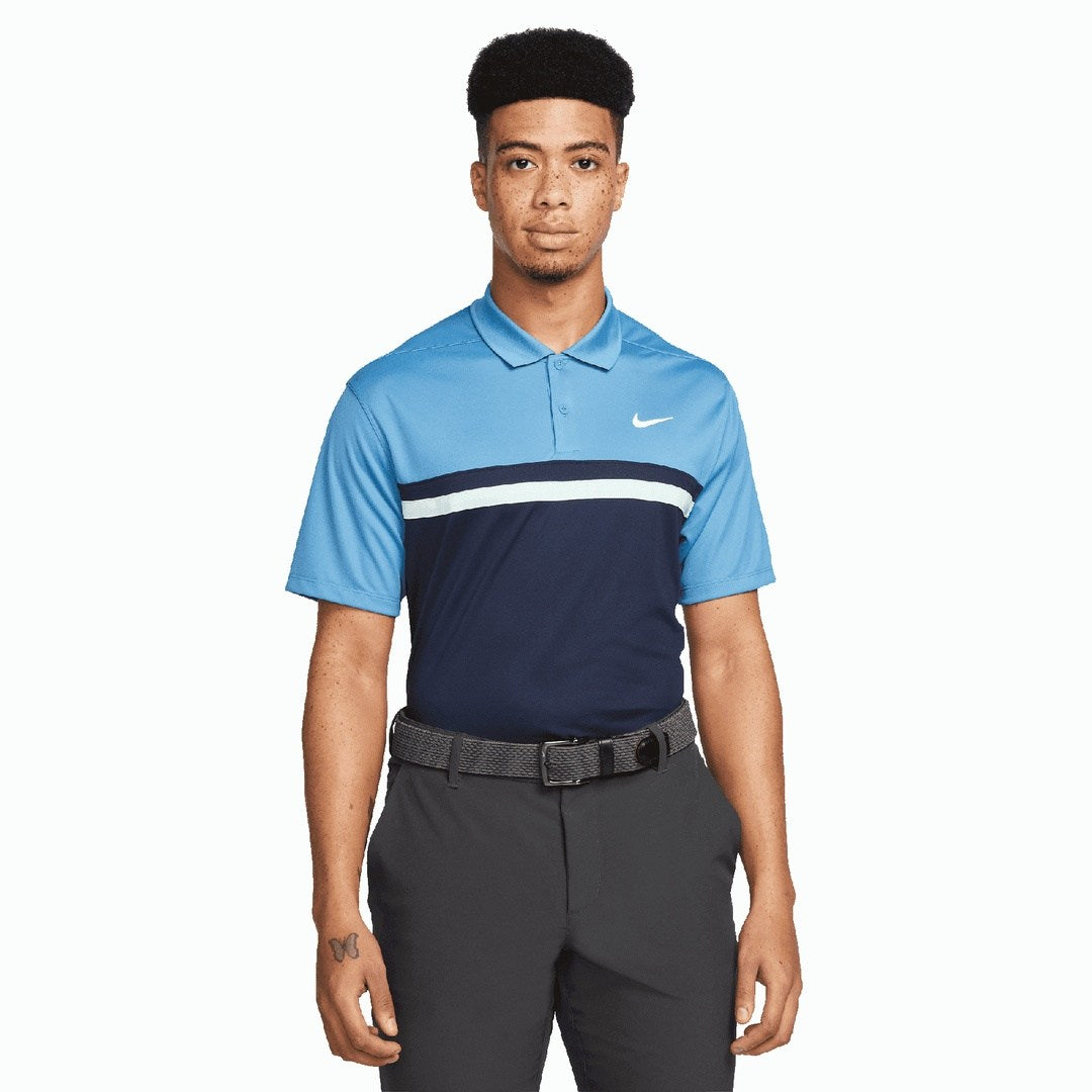 Nike Dri-Fit Victory Colour Block Golf Shirt DH