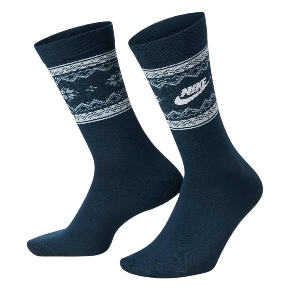 Nike Essential Crew Fair Isle 1-Pack Golf Socks FZ3071
