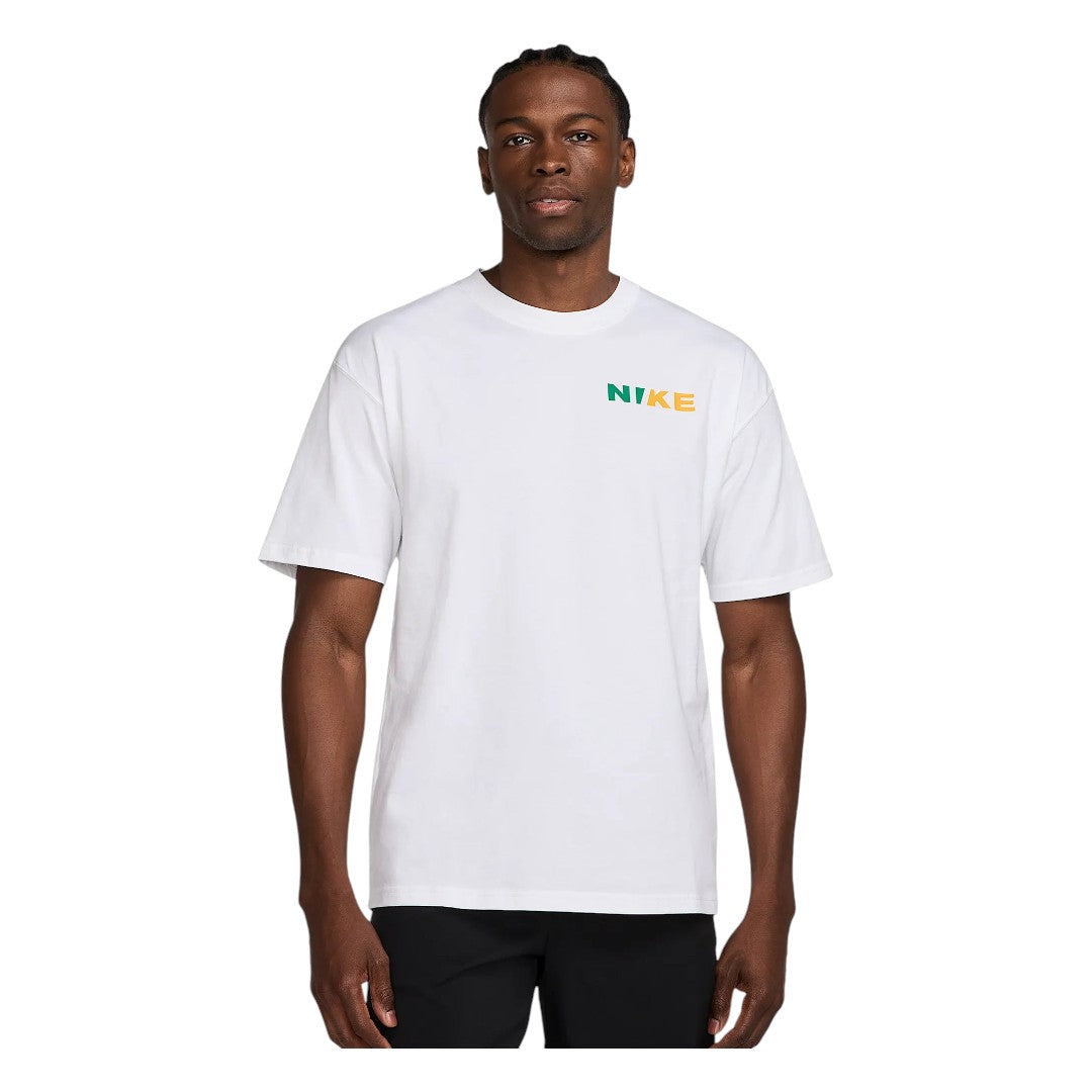 white nike golf t shirt