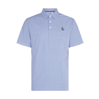 Original Penguin All Over Heritage Golf Polo Shirt OGKFE015