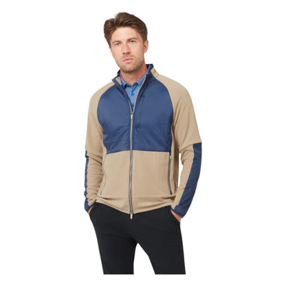 Original Penguin Midweight Mixed Media Golf Jacket OGKFG027