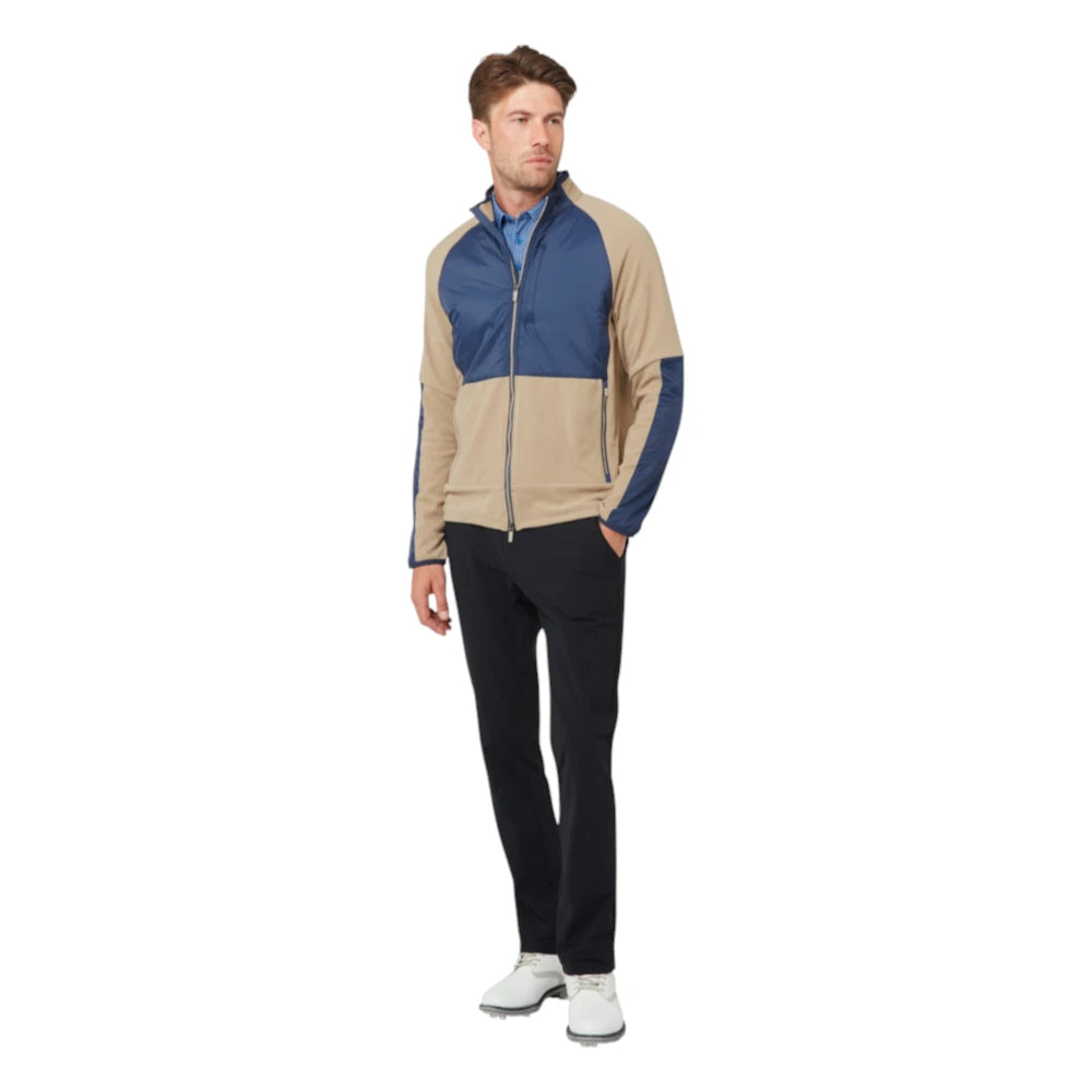 Original Penguin Midweight Mixed Media Golf Jacket OGKFG027