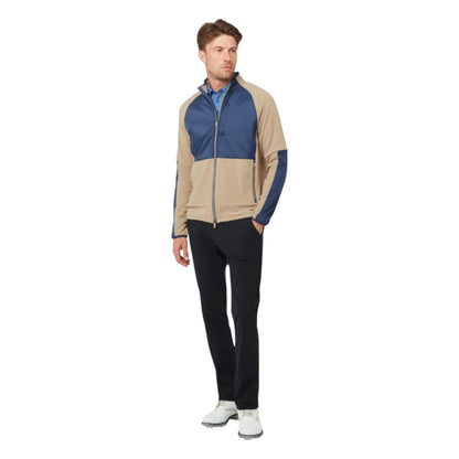 Original Penguin Midweight Mixed Media Golf Jacket OGKFG027