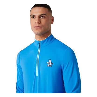 Original Penguin LS 1/4 Zip Technical Golf Midlayer OGKSE004