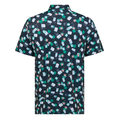 Original Penguin Pete’s Travel Tag Caddy Golf Polo Shirt OGKSF014