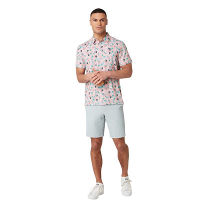 Original Penguin Pete’s Travel Tag Caddy Golf Polo Shirt OGKSF014