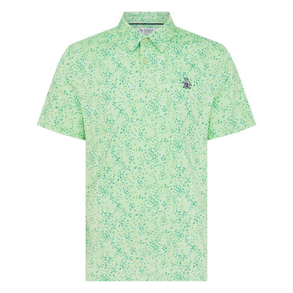 Original Penguin All-Over Micro Abstract Print Golf Polo OGKSF025