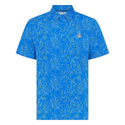 Original Penguin All-Over Micro Abstract Print Golf Polo OGKSF025