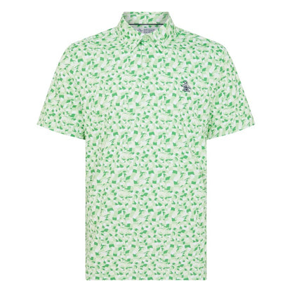 Original Penguin All-Over Underwater Mosaic Golf Polo OGKSF027