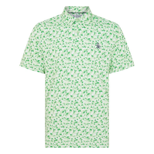 Original Penguin All-Over Underwater Mosaic Golf Polo OGKSF027