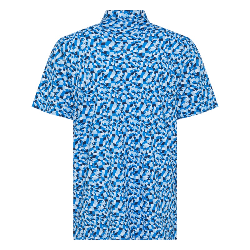 Original Penguin All-Over Underwater Mosaic Golf Polo OGKSF027