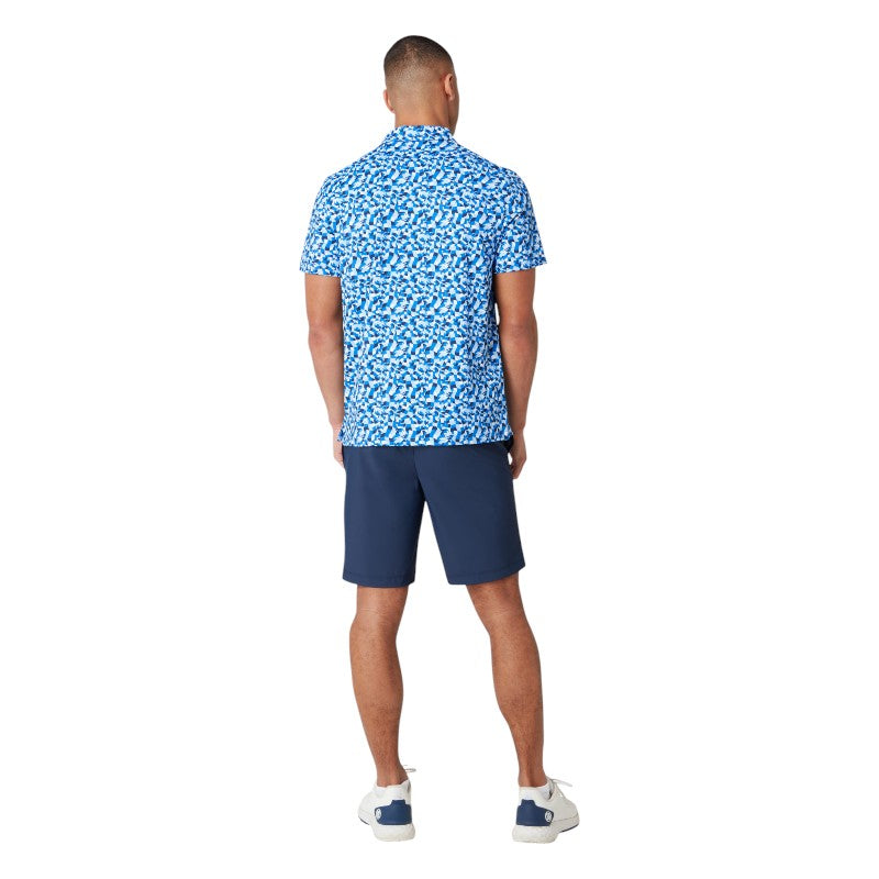 Original Penguin All-Over Underwater Mosaic Golf Polo OGKSF027