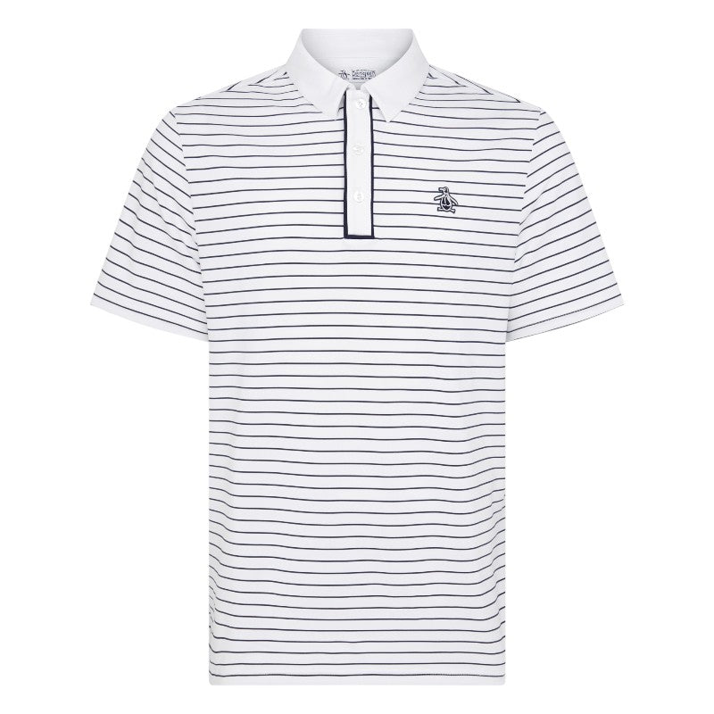 Original Penguin Heritage Stripe Golf Polo Shirt OGKSF043