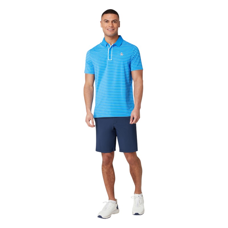 Original Penguin Heritage Stripe Golf Polo Shirt OGKSF043 French