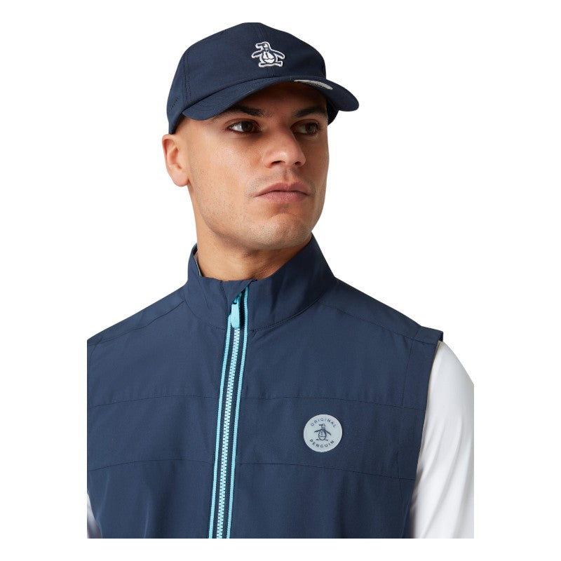 Original Penguin Heritage Lightweight Packable Golf Vest OGVSF010