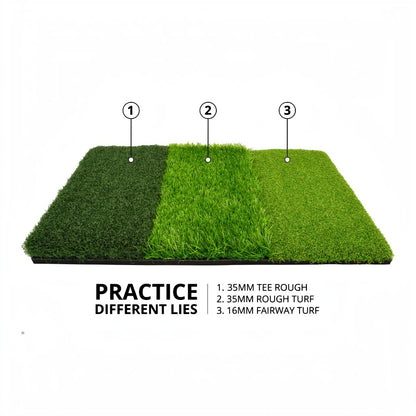SimSpace Golf Tri Surface Launchpad