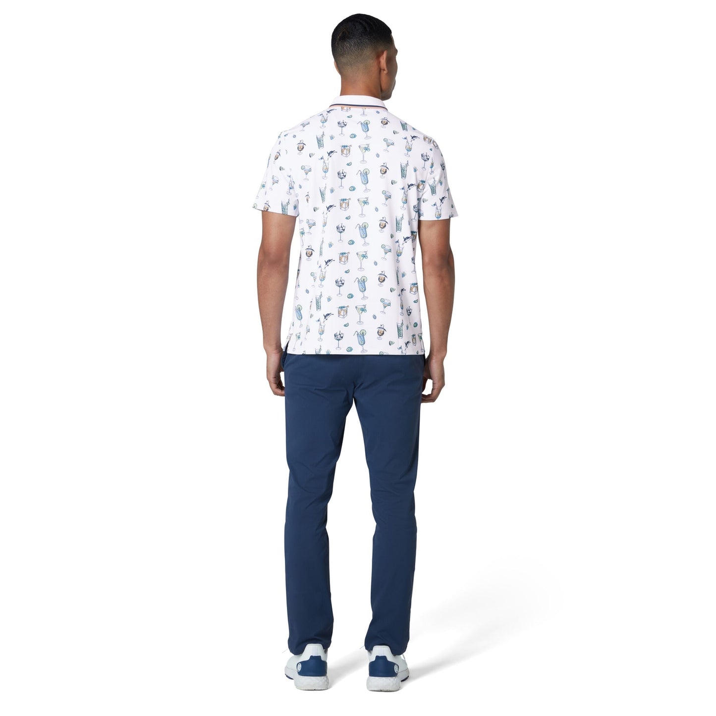 Original Penguin All Over 19th Golf Polo Shirt OGKFE019