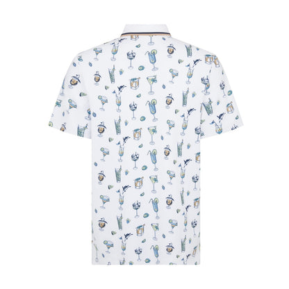 Original Penguin All Over 19th Golf Polo Shirt OGKFE019