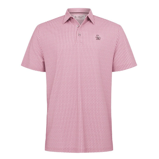 Original Penguin All-Over Pete Printed Golf Polo Shirt OGKSC026