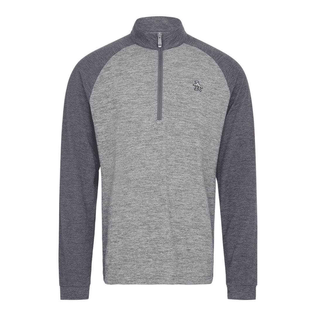 Original Penguin Block 1/4 Zip Golf Mid Layer OGKFB019