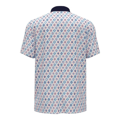 Original Penguin Golf Atomic Cocktail Print Golf Polo Shirt OGKFD031