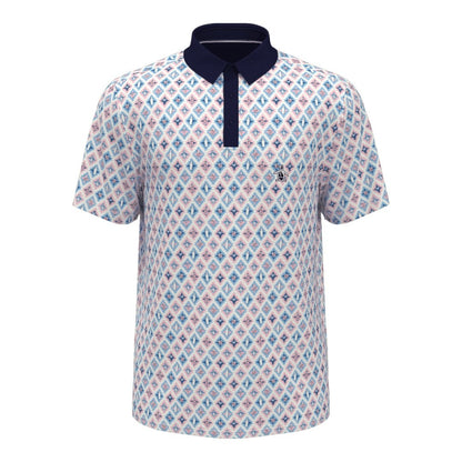 Original Penguin Golf Atomic Cocktail Print Golf Polo Shirt OGKFD031