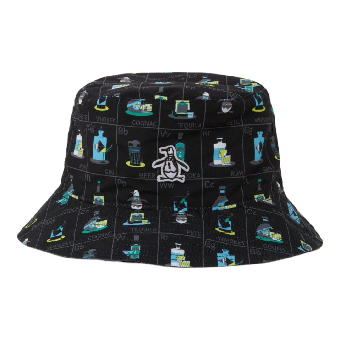 Original Penguin Golf Element Chart Reversible Bucket Hat OGASE006