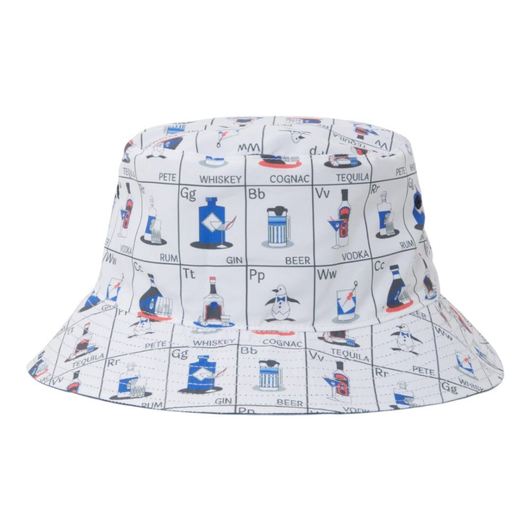 Original Penguin Golf Element Chart Reversible Bucket Hat OGASE006