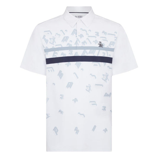 Original Penguin Got Game Eng Stripe Golf Polo Shirt OGKFE012