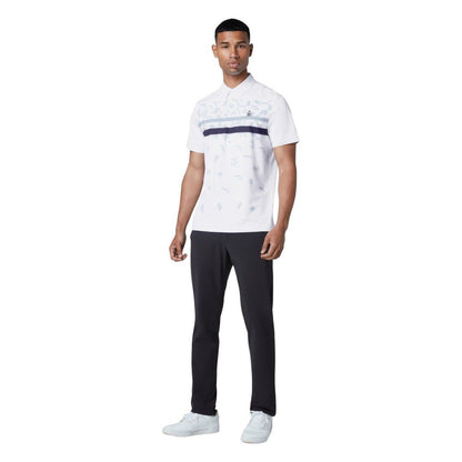 Original Penguin Got Game Eng Stripe Golf Polo Shirt OGKFE012