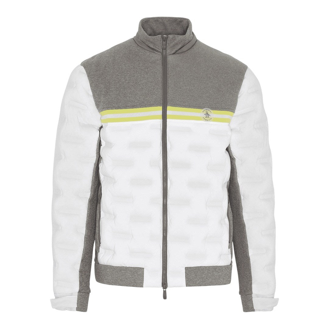 Original Penguin Insulated Mixed Media 80's Golf Jacket OGRFD025