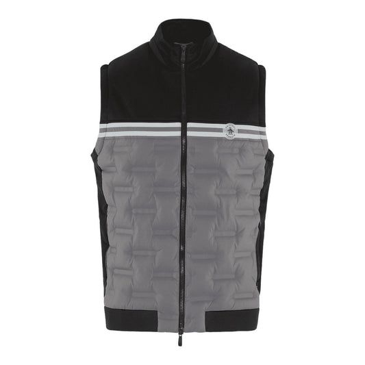Original Penguin Insulated Mixed Media 80's Golf Vest OGVFD024