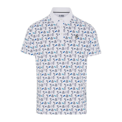 Price Penguin Polo Tops ORIGINAL PENGUIN THE PLAYER PRINT GOLF