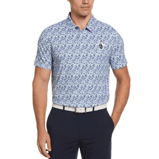 Original Penguin Umbrella Novelty Print Golf Polo Shirt OGKSD015