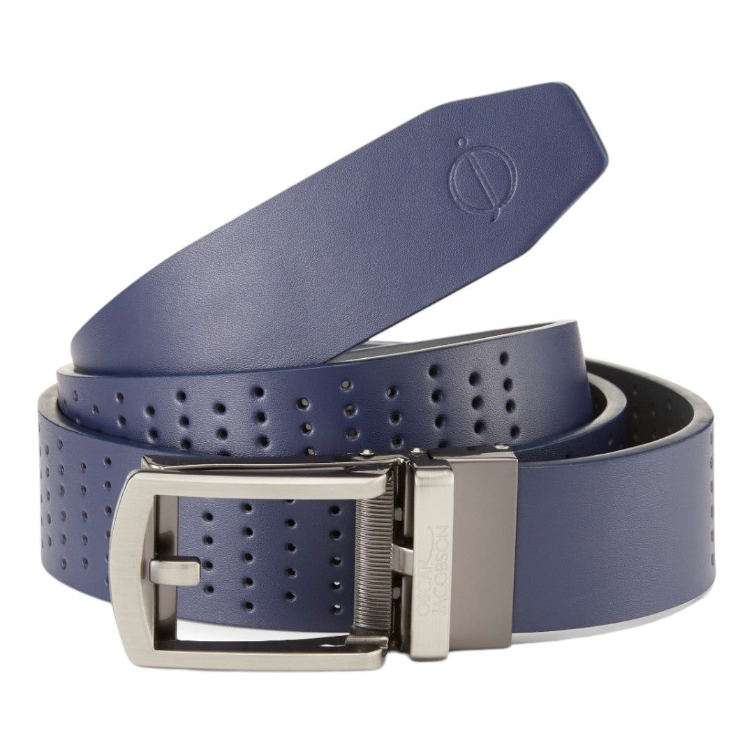 Oscar Jacobson Shelby Texturised Leather Golf Belt OJBELT0067