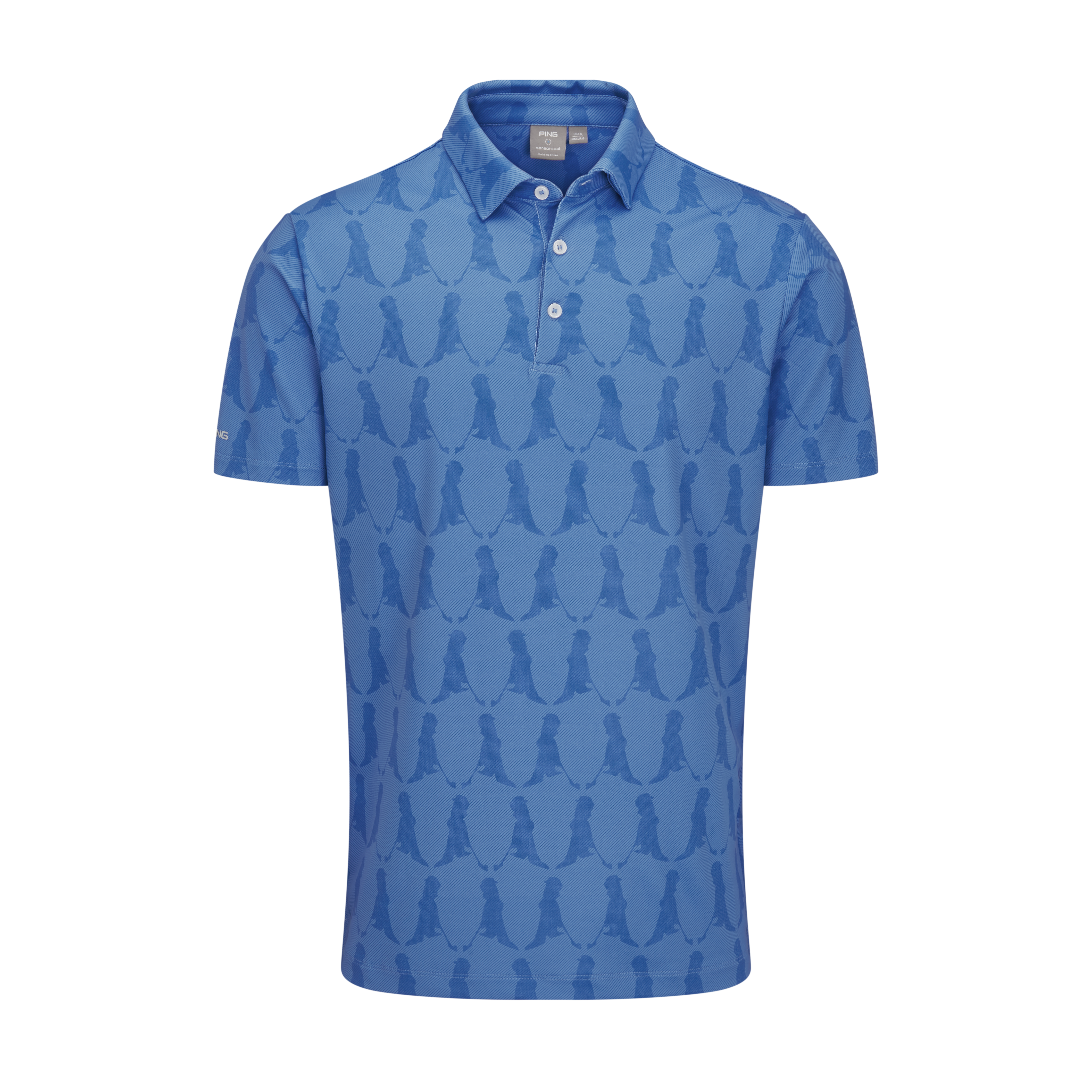 Ping Mr. Ping Printed Golf Polo Shirt P03661